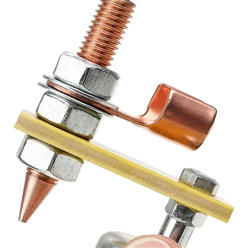 1pc Soporte Magnético de Soldadura Mejorado, Pinza de Succión Fuerte con Cabeza Magnética,