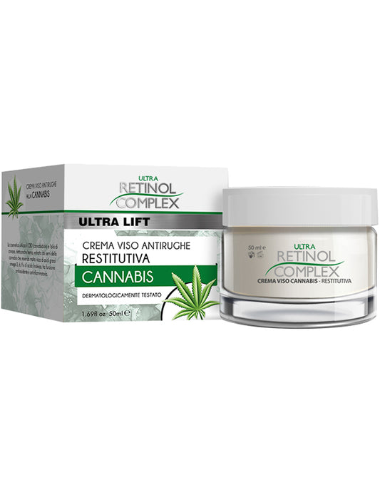 Crema facial de cannabis 50ml
CREMA DE CÁÑAMO REPARADORA