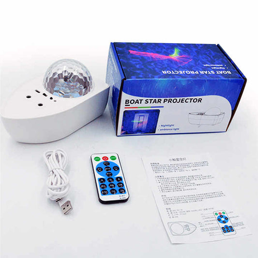 Proyector de luz nocturna.