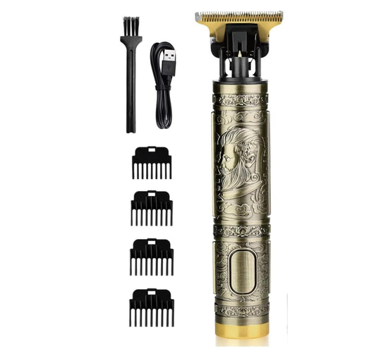 Afeitadora eléctrica inalámbrica T9 para hombres, máquina de corte de pelo, cortadora de pelo, cortadora de barba, USB,