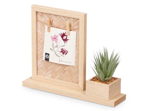 PORTAFOTO GIFTDECOR CON PLANTA X UD