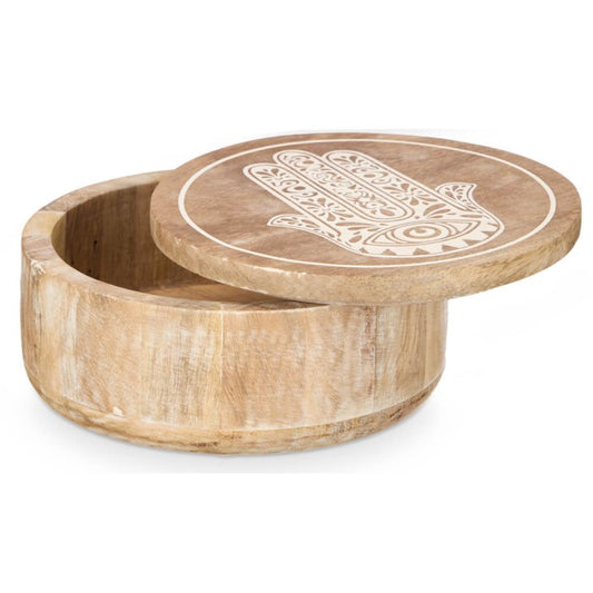 Caja de madera decorativa