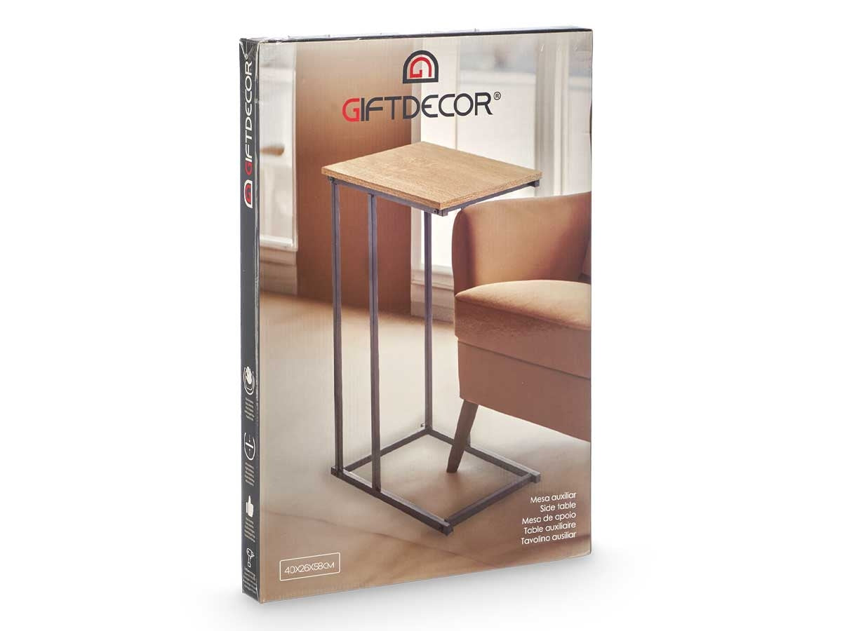 Mesa auxiliar 40x26x58com