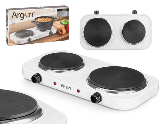 Cocina eléctrica de dos fuegos