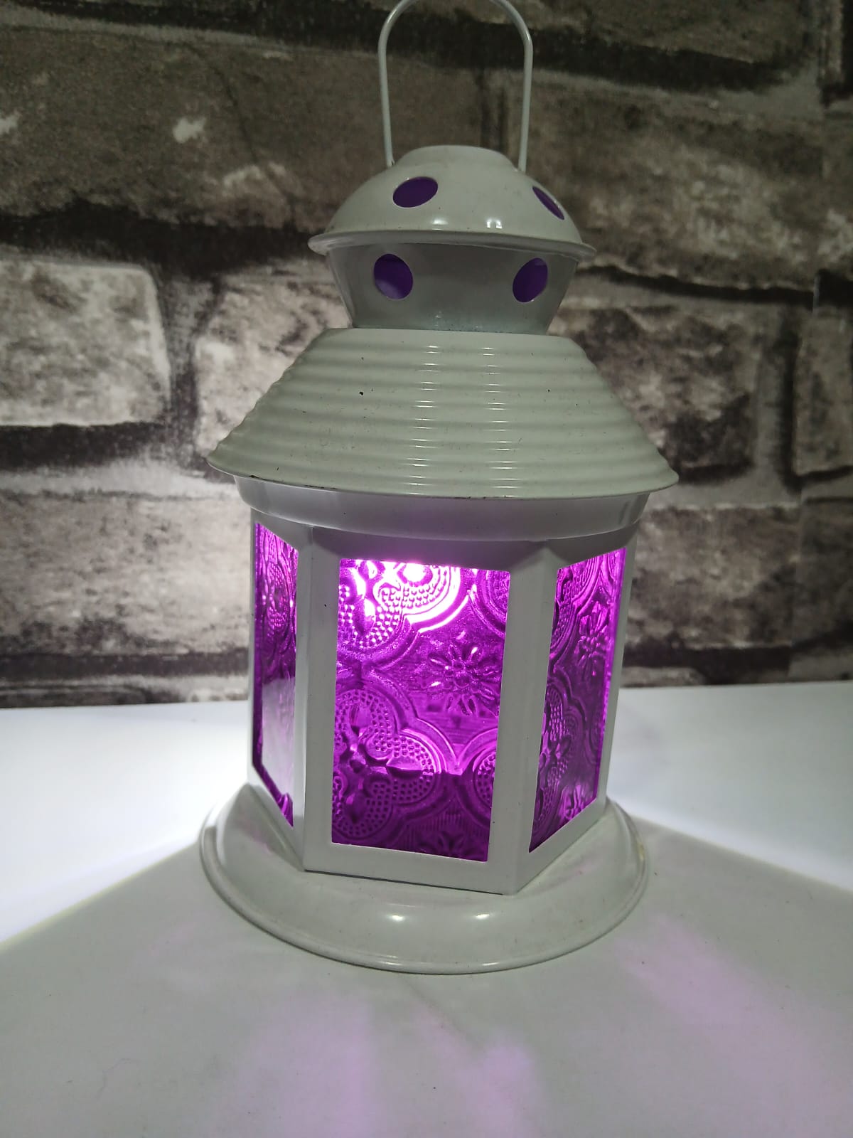 Portavelas estilo marroquí