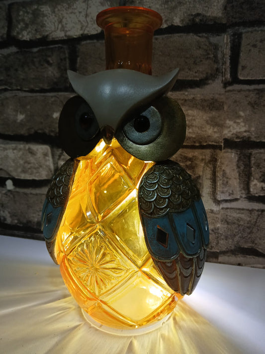 Botella decorativa tipo jarrón