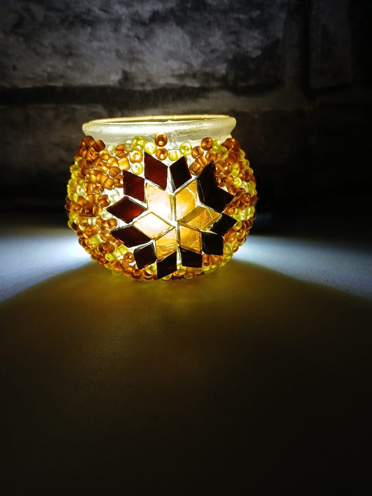 Portavelas estilo turco