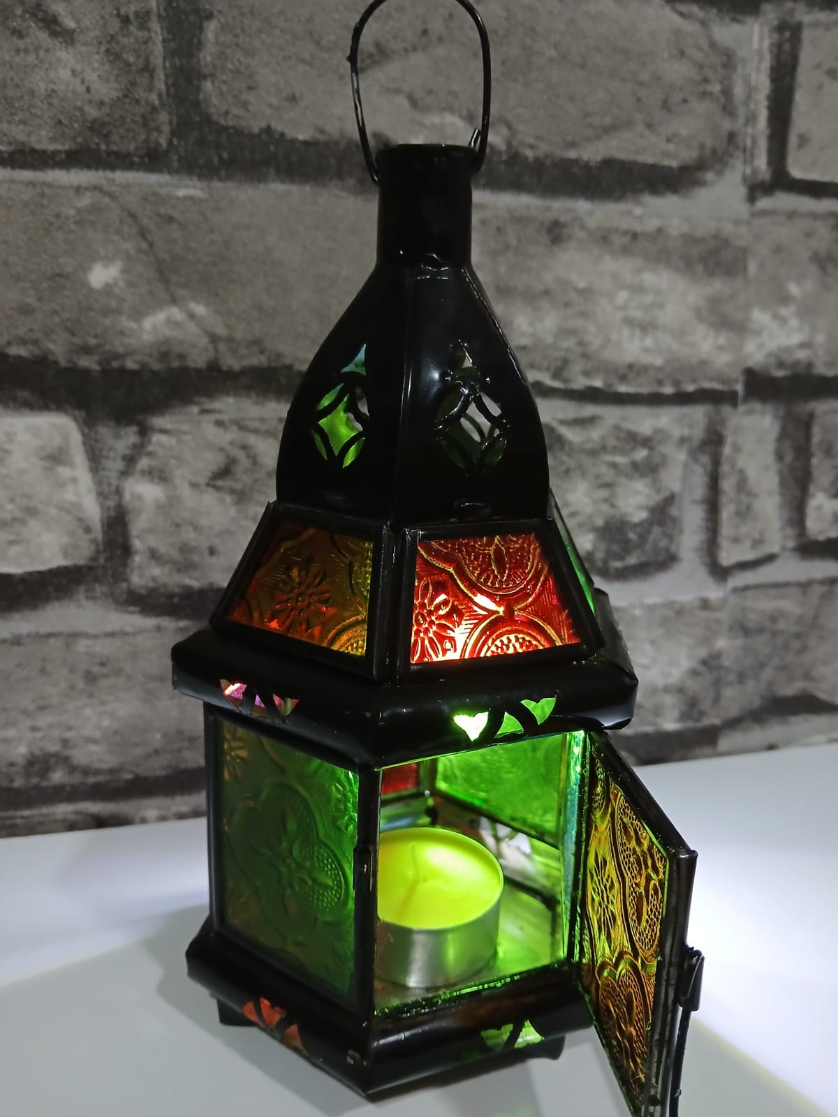 Linterna de vela vintage