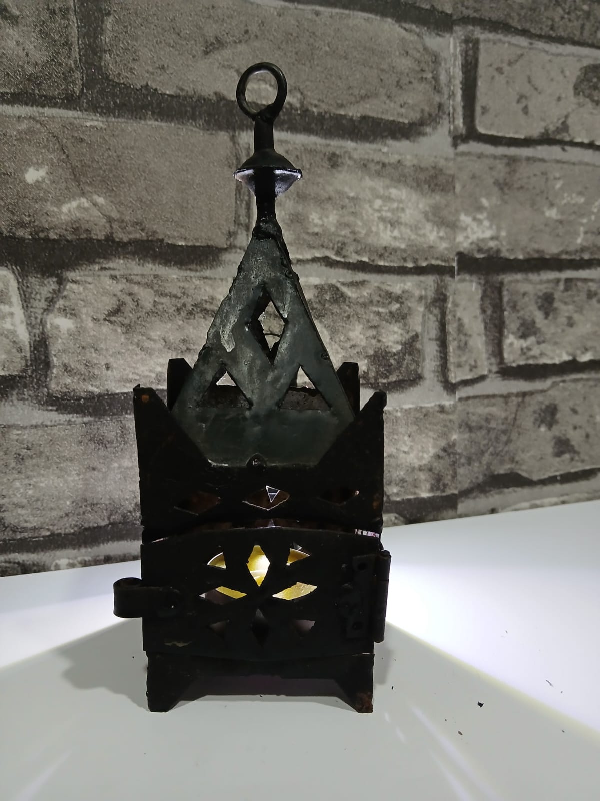 Linterna de vela vintage