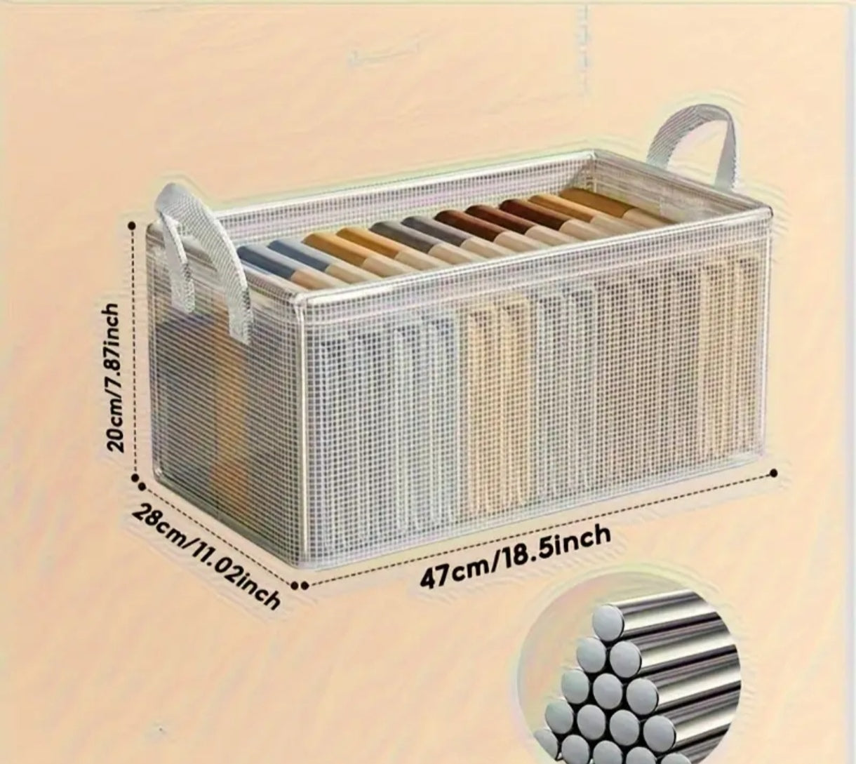 Caja plegable para organizar
