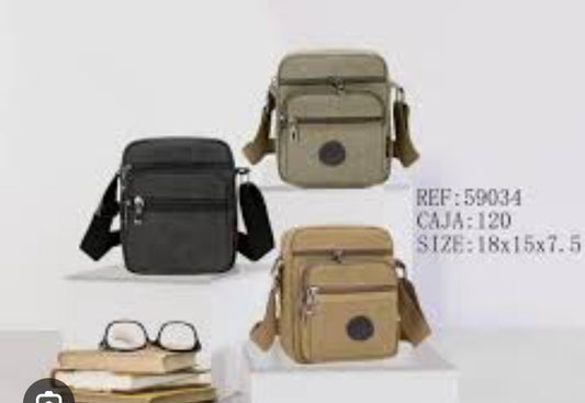 bandolera de hombre básica