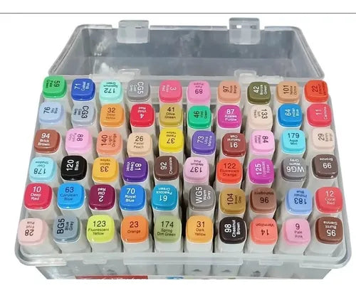 Rotuladores doble punta 60pcs