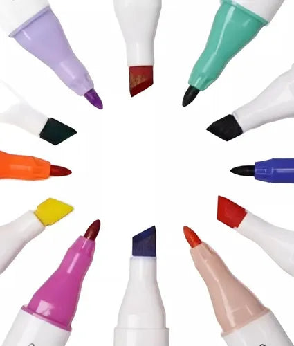 Rotuladores doble punta 60pcs