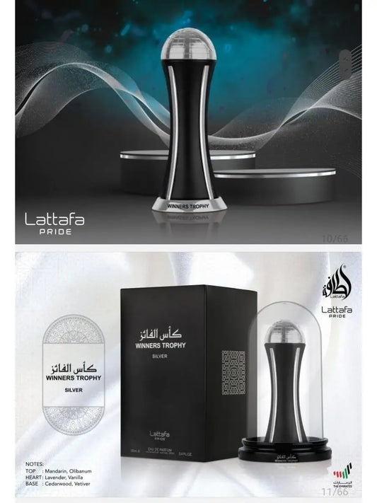 LATTAFA PERFUME UNISEX WINNERS TROPHY SILVER EDP 80ML