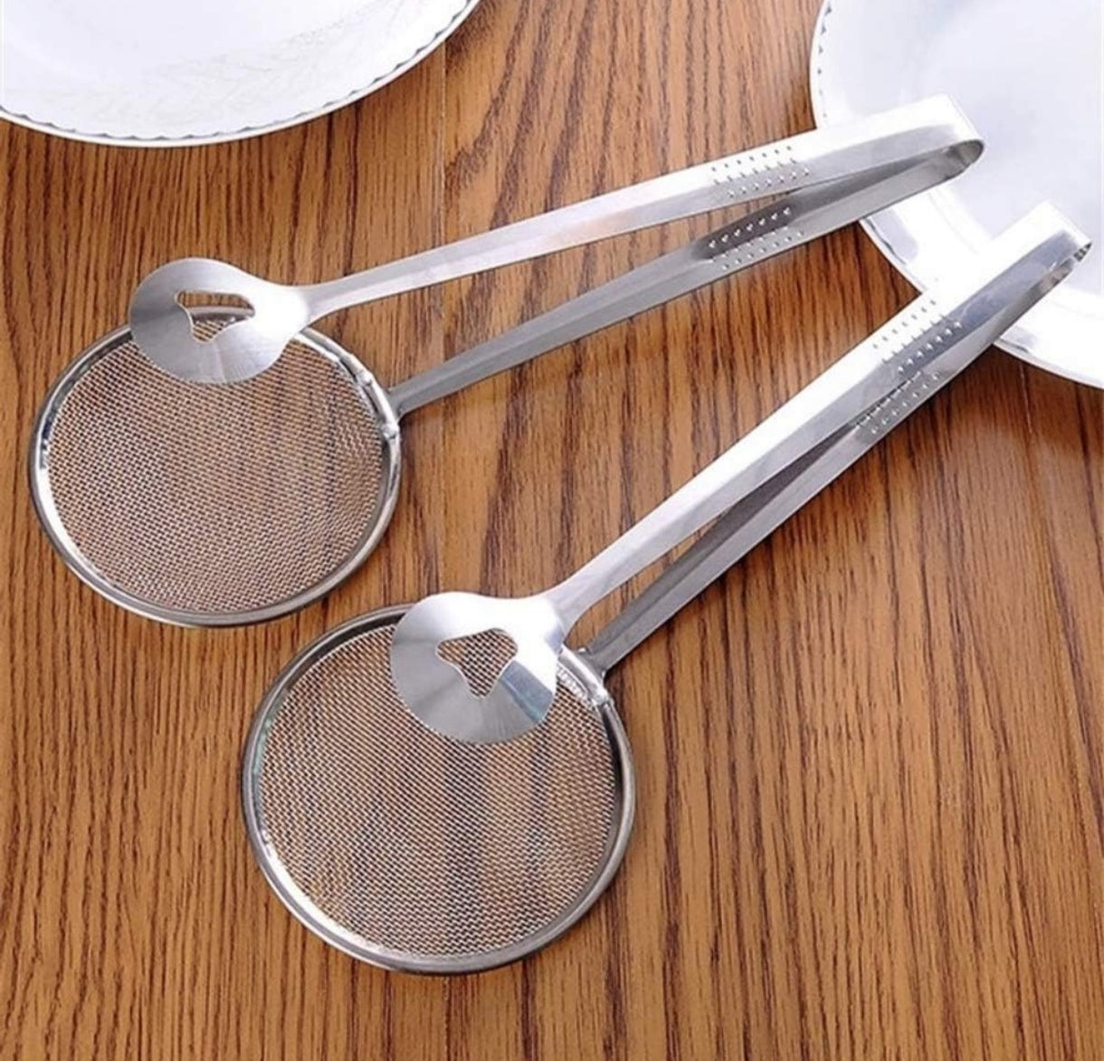 Pinz Colador de aceite de acero