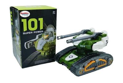 Tanque de juguete automático