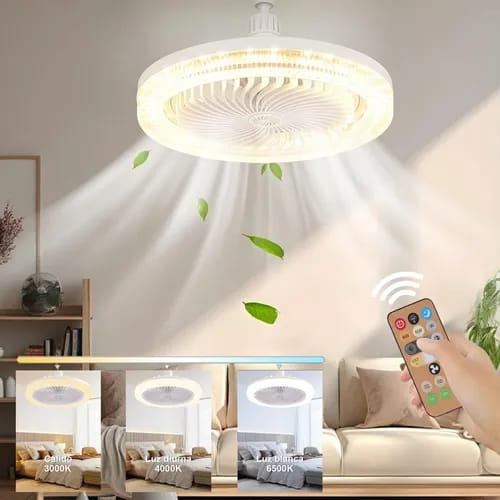 Mini ventiladores de techo con control remoto