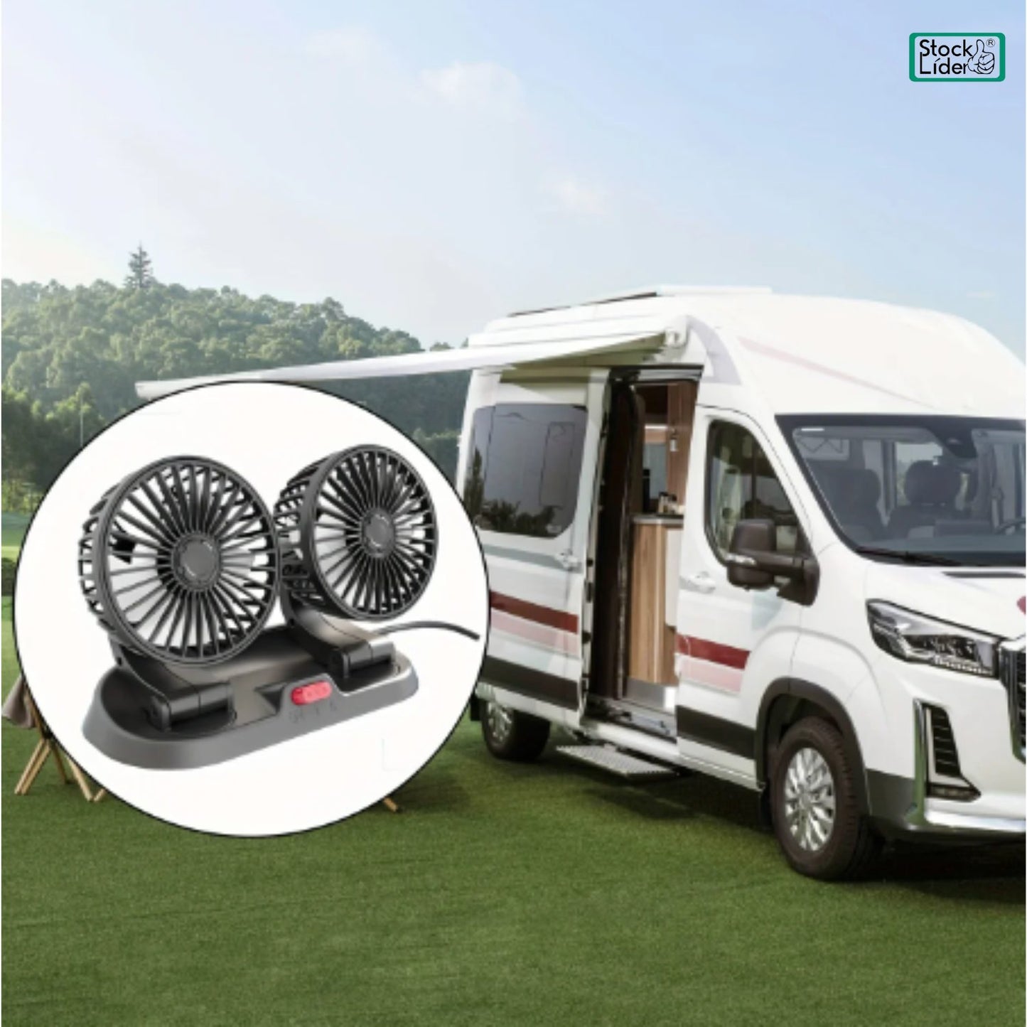 Mini Ventilador Portatil De Mano Recargable Soporte Celular