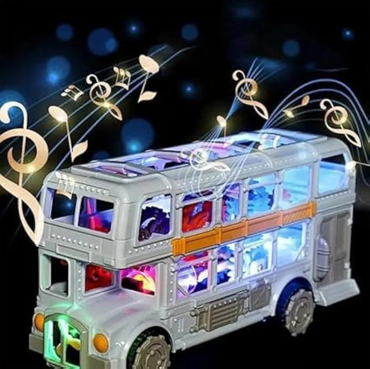 Autobús Escolar Musical Eléctrico – Multicolor