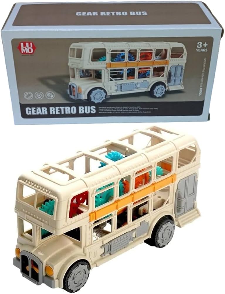 Autobús Escolar Musical Eléctrico – Multicolor