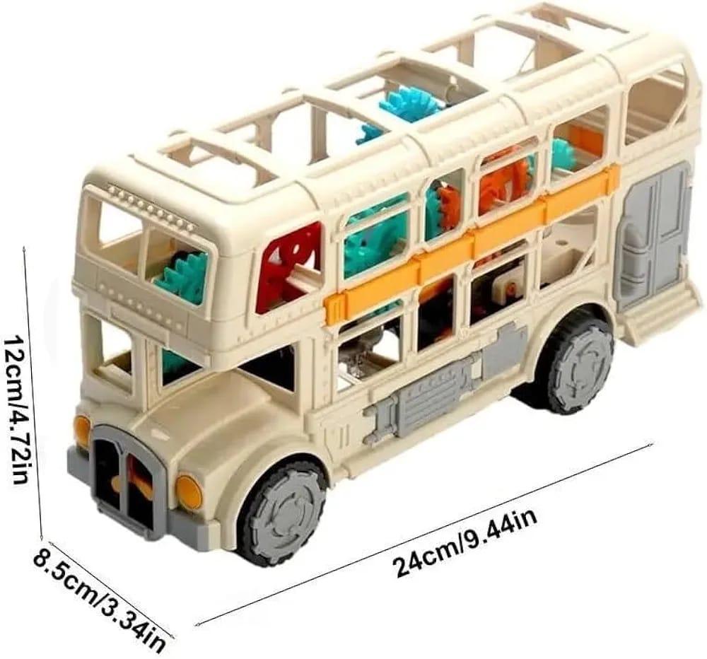 Autobús Escolar Musical Eléctrico – Multicolor