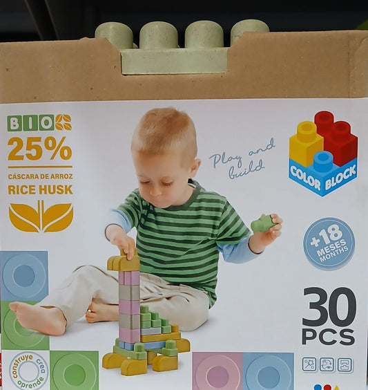 Lindos Bloques Ecologicos 30 Piezas