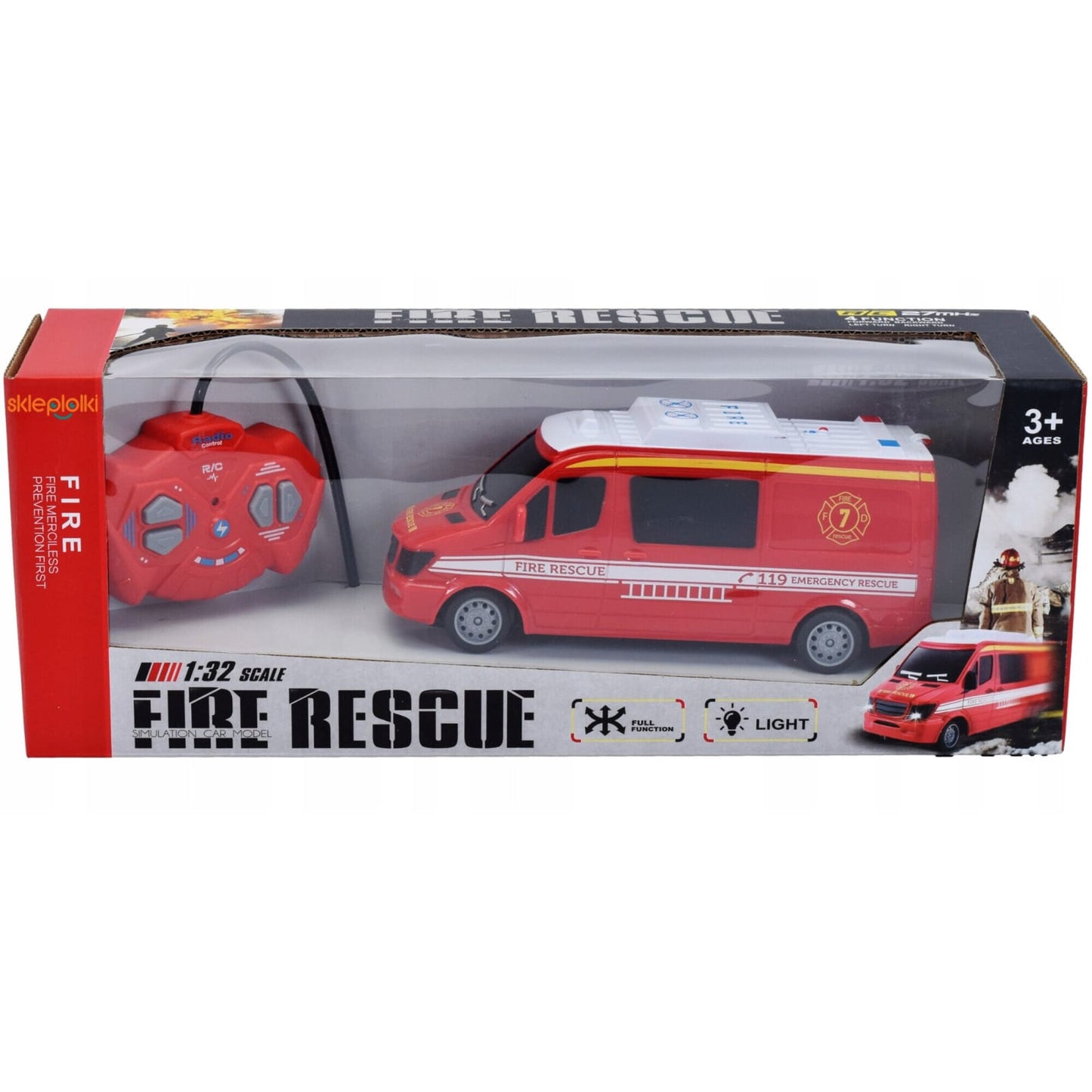 Camión de bomberos interactivo