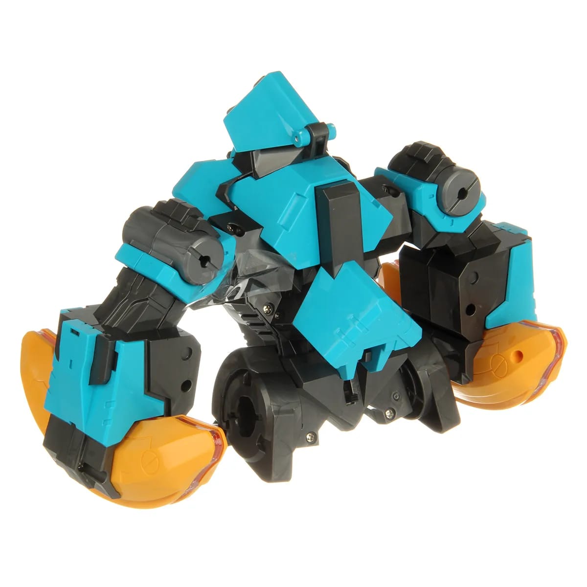 Robot gorila con luz y sonido en tamaño compacto y diseño original.