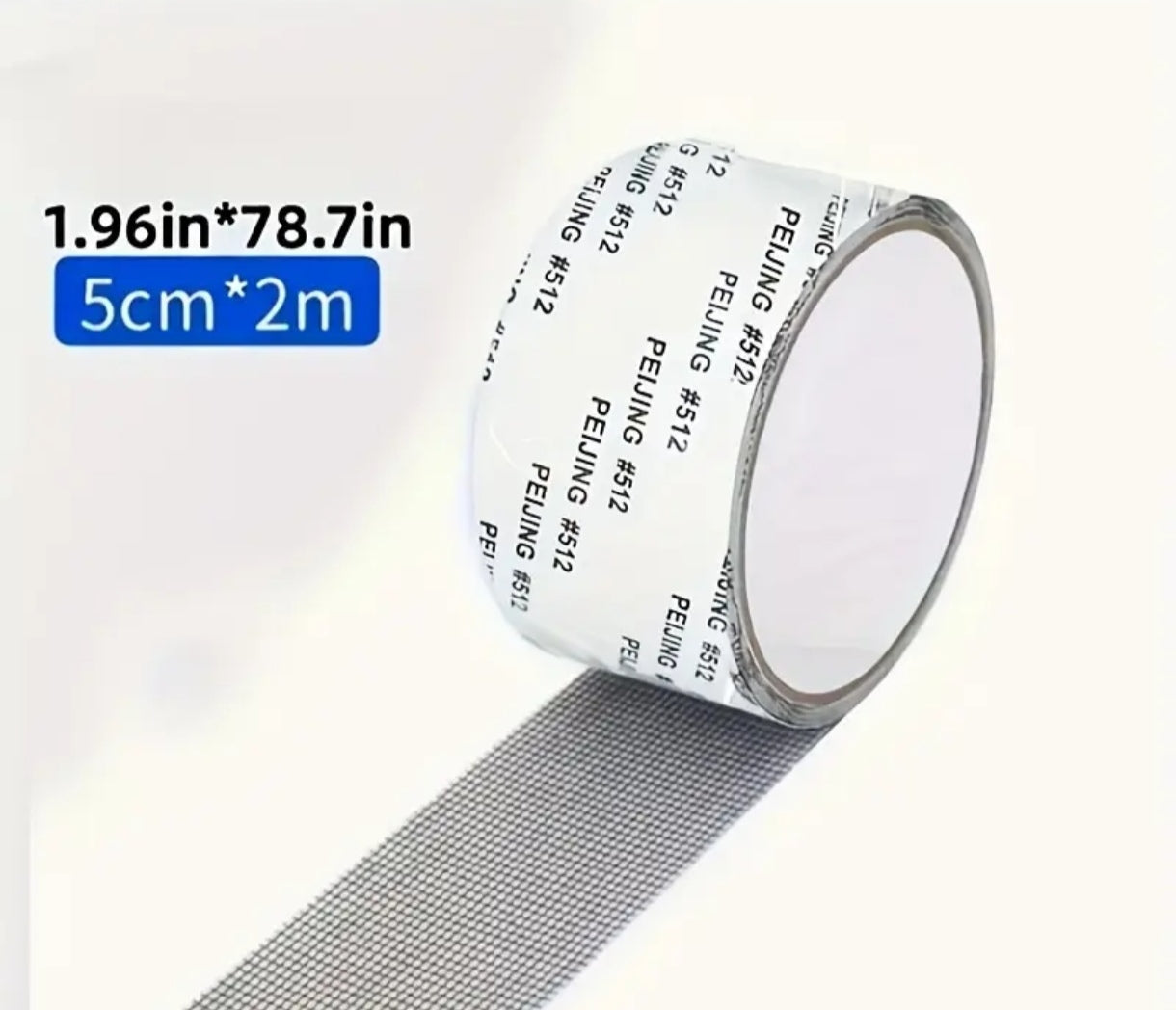 Cinta de reparación autoadhesiva para puertas y ventanas, 5cm.2m