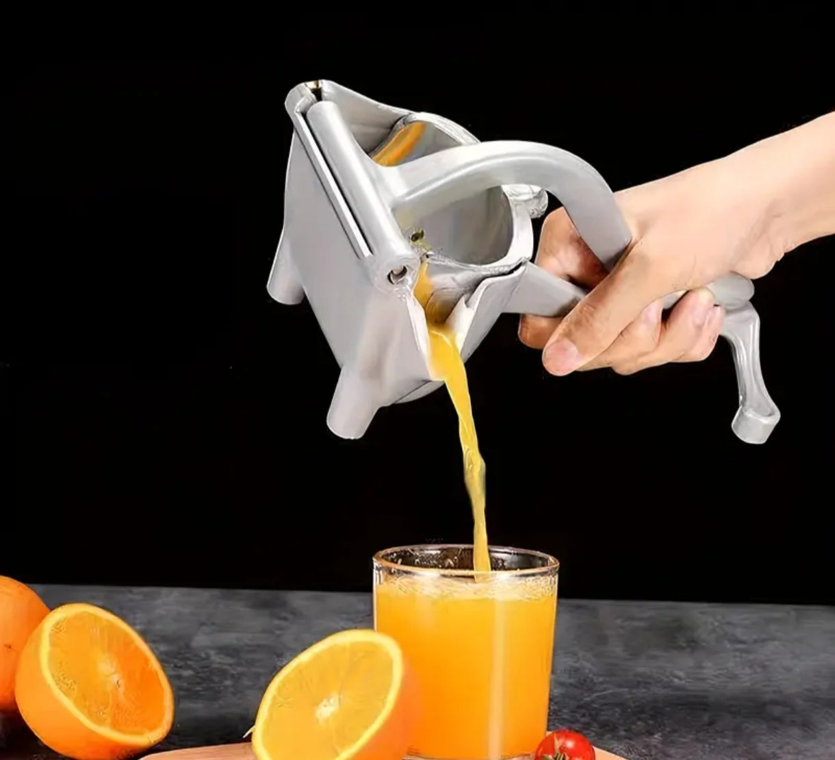 Exprimidor manual de zumo de naranja limón y fruta