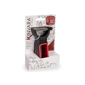 Set 3 Peladores Plastico Negro