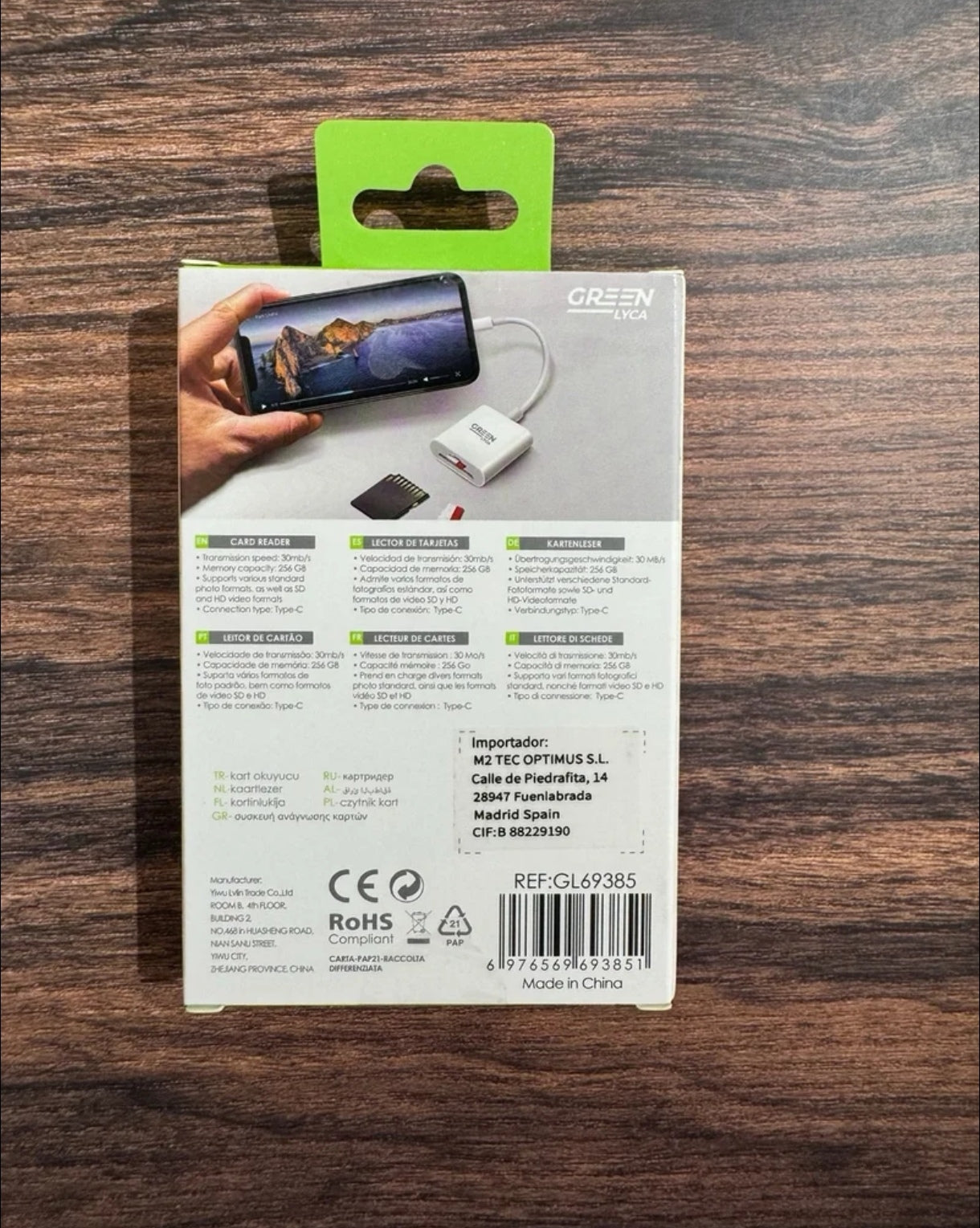 Lector de Tarjeta que tepo c