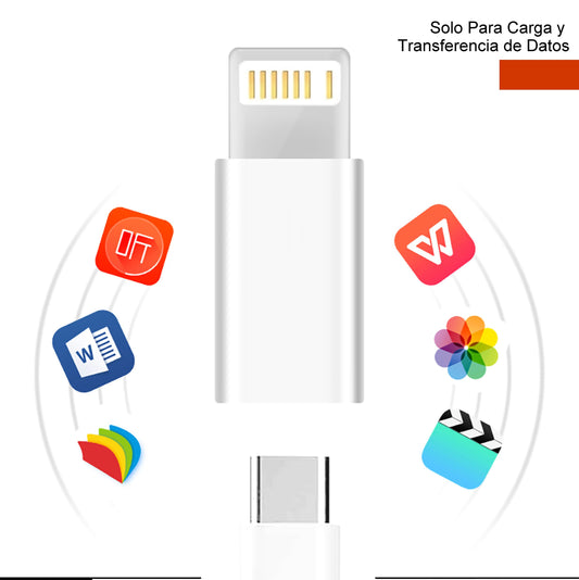 Adaptador LGT macho a TIPO C hembra