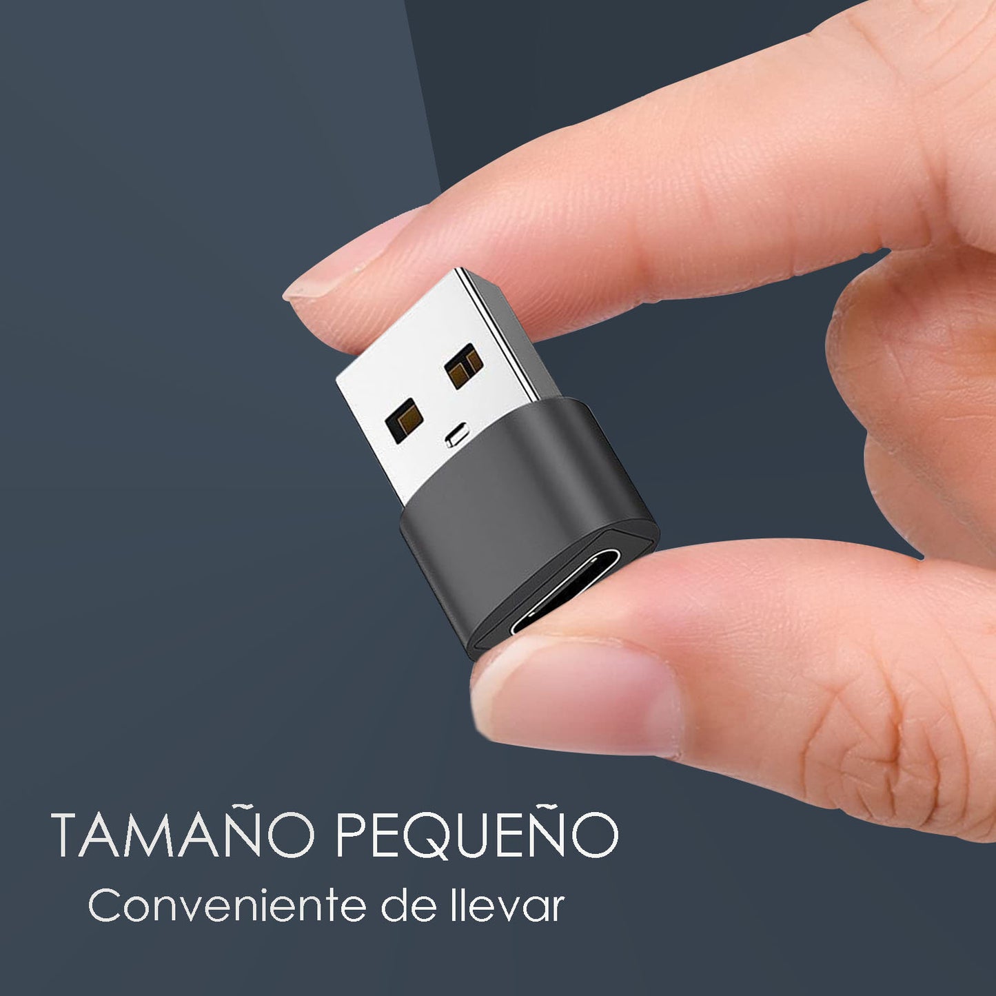 Adaptador Tipo-c macho a USB-A hembra