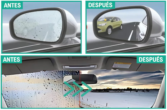 Cepillo con película protectora de aceite repelente al agua