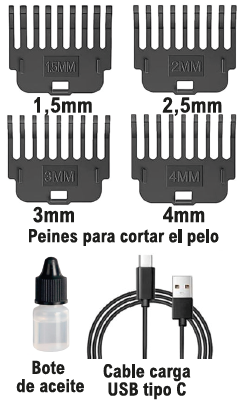 Maquinilla cortapelos profesional