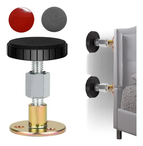 Tope Cama Pared Mueble Ajustable Antivibración Mediano
