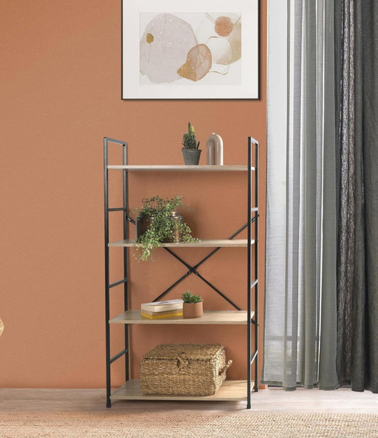 Estantería, rústica  Ancha,  Niveles, 58,5 x 23,5 x 112 cm