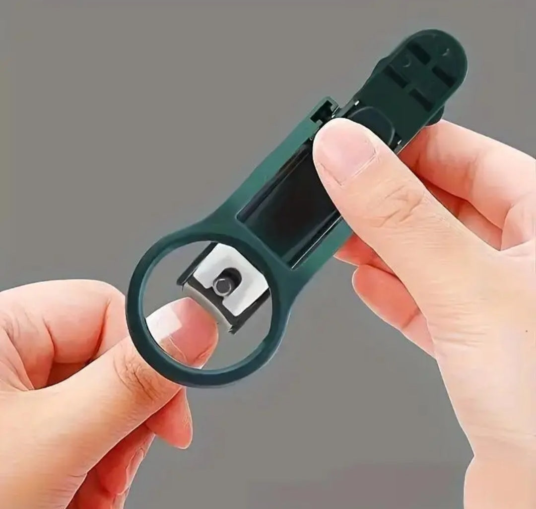 Corta Uñas con lupa