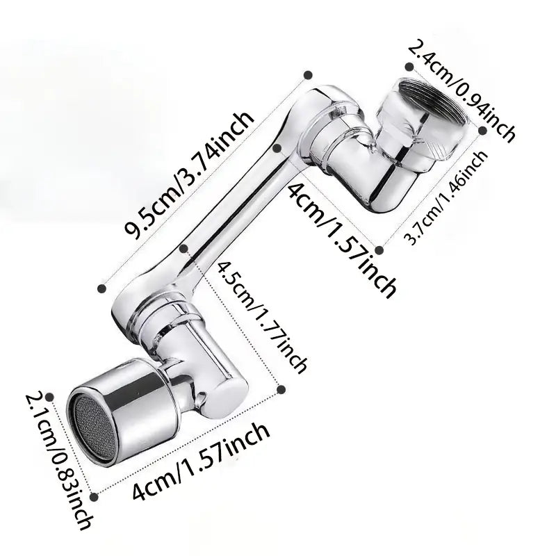 Boquillas de Agua Giratorias Univer, Ideales para Fregaderos de Cocina y Baño - Aireador de Grifo