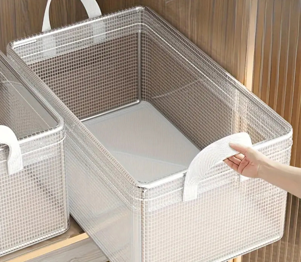 Caja para almacenar plegable