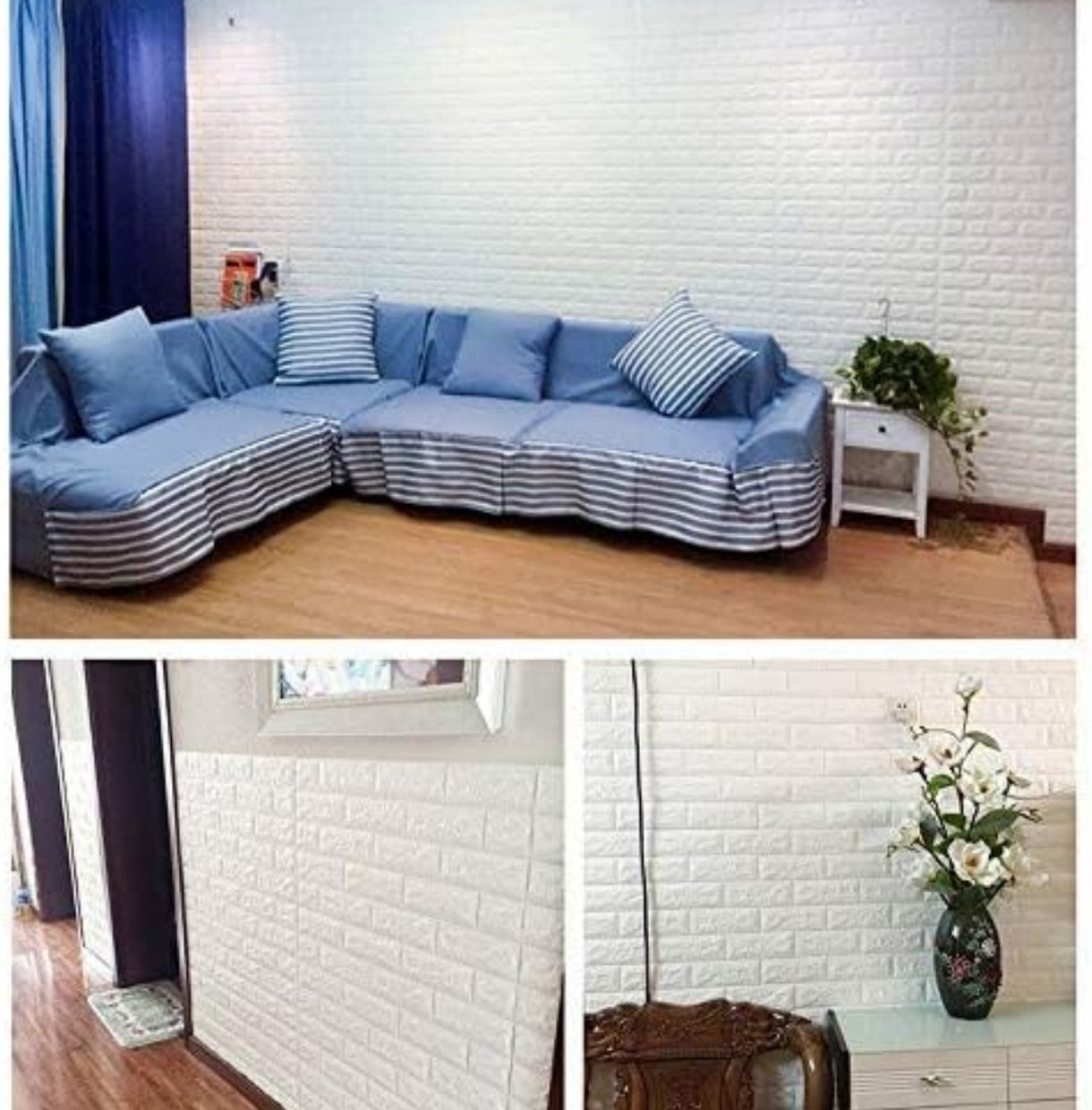 ladrillo adhesivo pared pared impermeable pared autoadhesivo simple
77x70cm