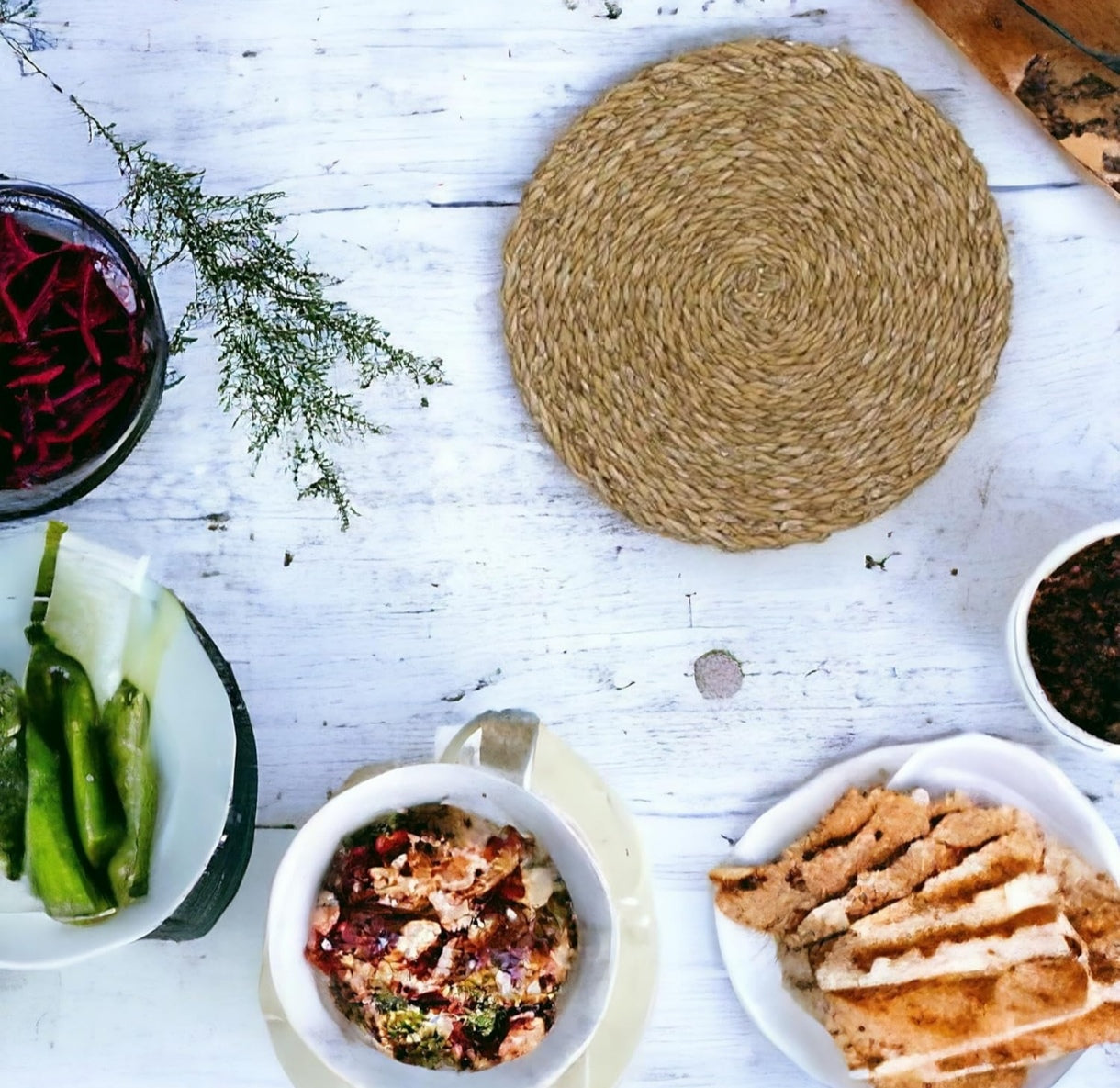 Salvamantel individual fibra natural 40cm