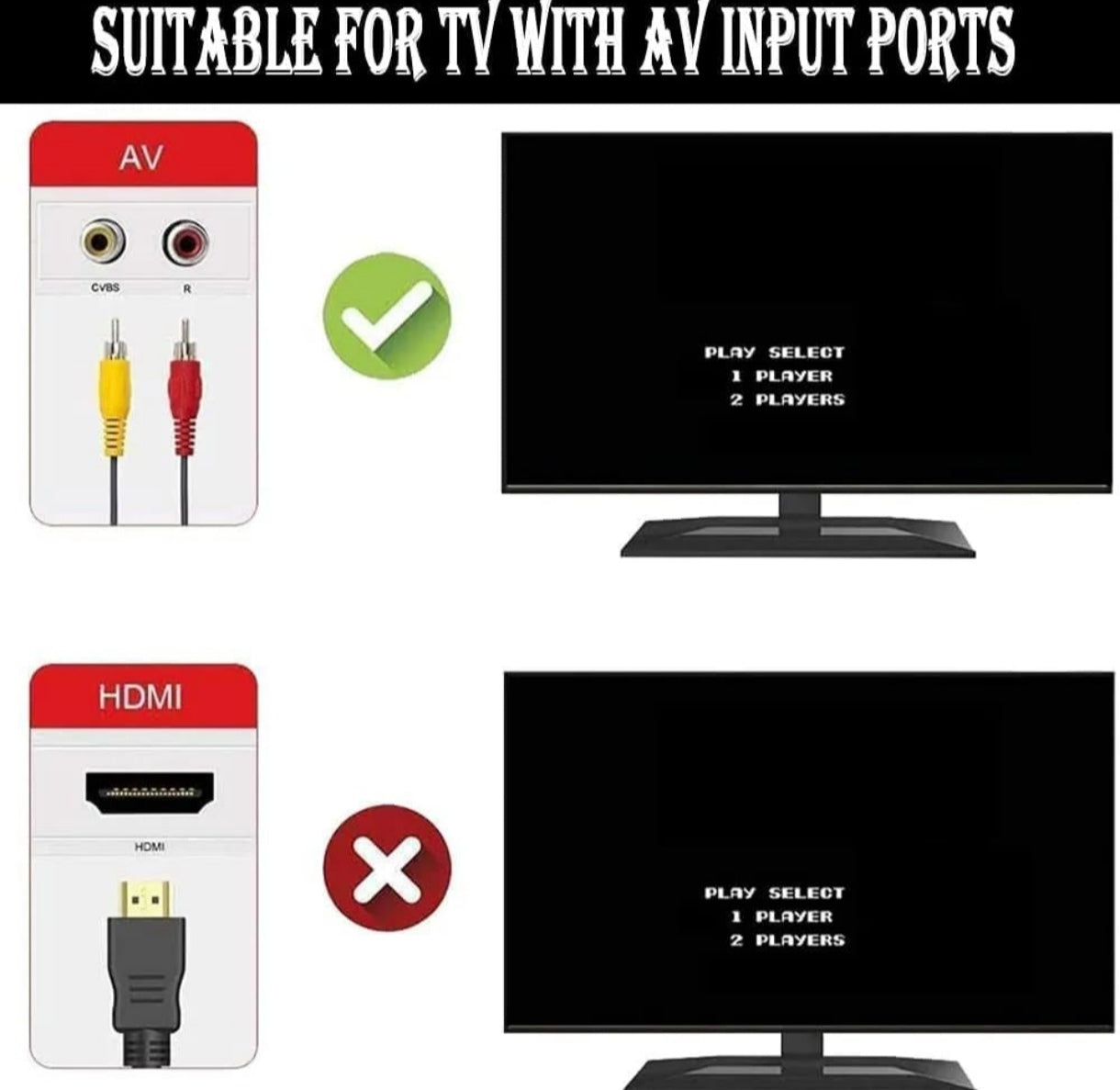 Mini Consola de Videojuegos Retro – 620 Juegos Clásicos Integrados Sistema de Entretenimiento con Salida AV | 2 Mandos Incluidos |