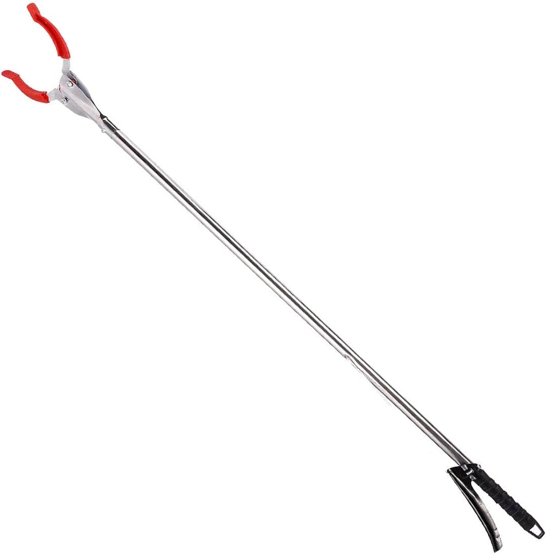 Pinza recoge objetos metal