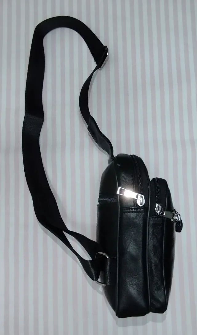 MOCHILA BANDOLERA DE PIEL