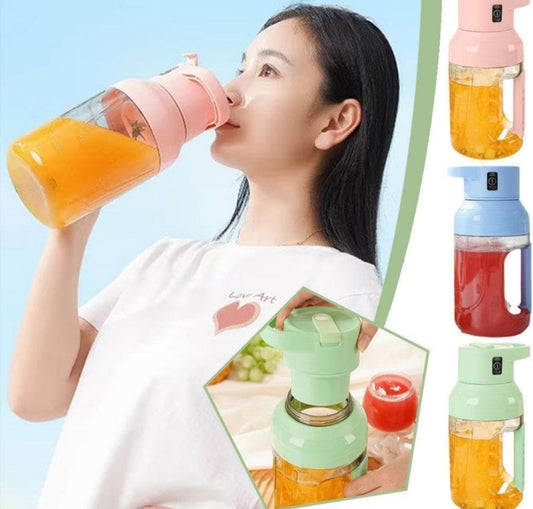 1500 ml jugo fresco USB eléctrico portátil para mezclador de cocina máquina exprimidora de batidos de gran capacidad máquina exprimidora