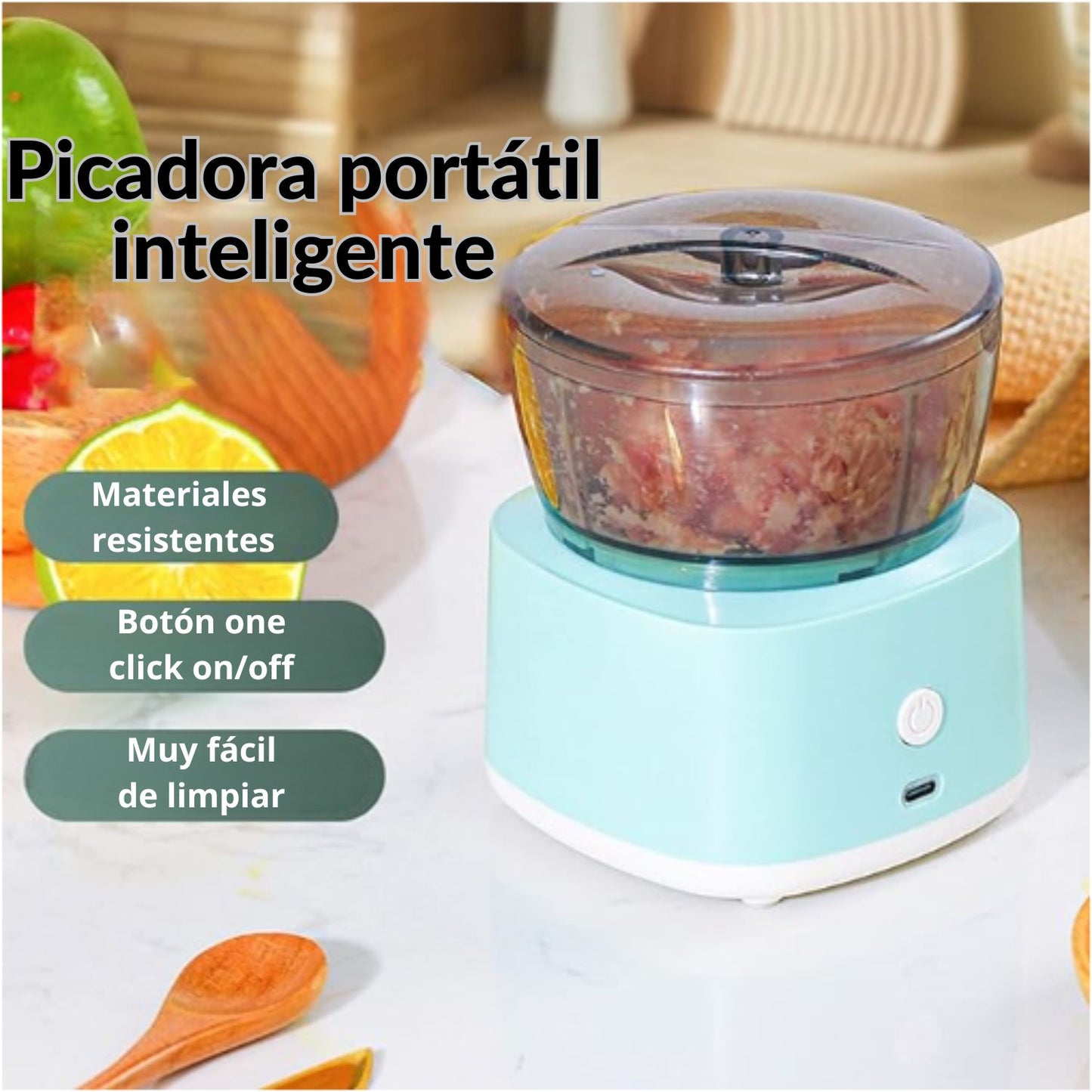 Picadora de cocina multifuncional