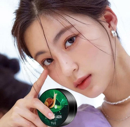 Crema CC de colágeno de caracol con aplicador en almohadilla