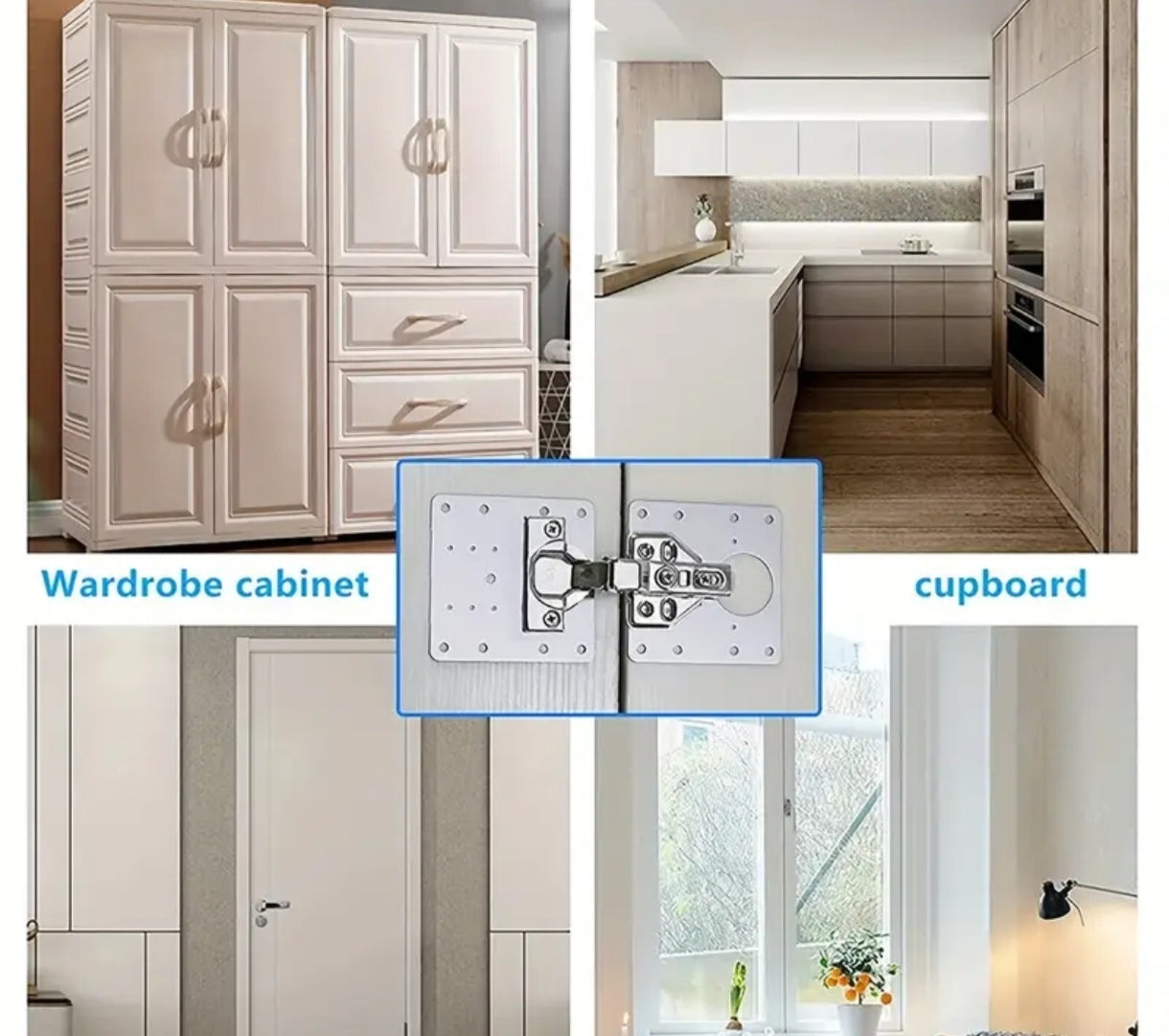 Chapas para reparar puerta